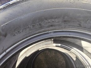 Predám letné pneumatiky Michelin 215/70R17 100H - 3