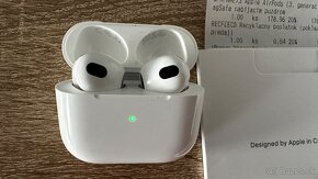 Predám Apple AirPods (3.generácie)s MagSafe v záruke - 3