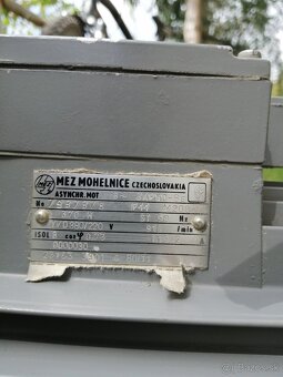 Elektromotor MEZ Mohelnice 370 W, 910 ot /min 400V - 3