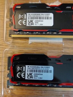 32GB (2x16GB) DDR4-3200 GOODRAM IRDM X CL16 (16-20-20) - 3