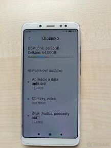 Predám Xiaomi Redmi Note 5 4GB/64GB modrý - 3