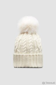 Moncler čiapka - biela / white - 3