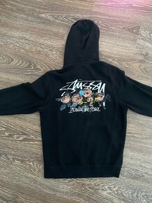 Čierna mikina stussy - 3