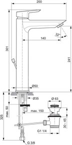 Umývadlová/drezová bateria Ideal Standard Tesi - Nepoužitá - 3