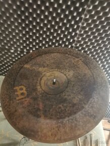 Predám 3 činely Meinl Byzance + Stojany - 3