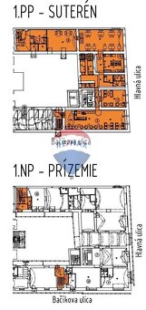 Predaj nebytových priestorov - suterén 372 m2, v centre Koší - 3