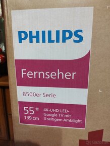 Philips 55" 4K UHD LED LCD Smart - Google TV - 3