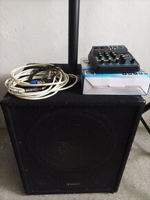 Aparatúra s aktívnym subwooferom 600W - 3