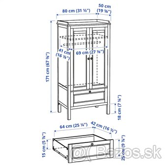 Skriňa Sundvik Ikea - 3