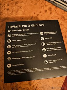 Predám hodinky Ticwatch Pro 3 ultra GPS - 3