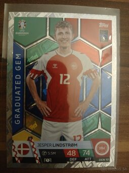 Futbalové kartičky TOPPS MATCH ATTAX EURO 2024-GRADUATED GEM - 3