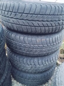 Zimné pneumatiky +disky 195/65 r15 - 3