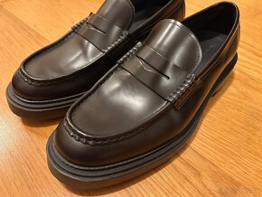 Nové Massimo Dutti PENNY LOAFERS - hnedé - 3