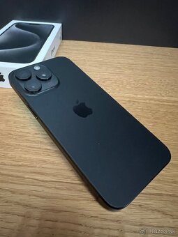 Predám iPhone 15 PRO MAX 256GB, TOP stav, ZARUKA SK, VOLNY - 3