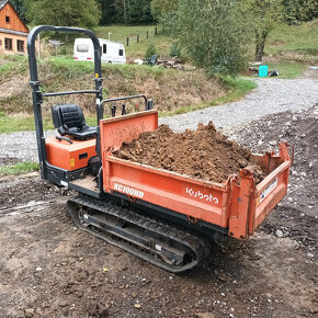 Kubota KC 100HD, pásový minidumper - 3