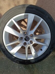 Predám elektróny + pneu letné 225/45 R17, 5x112, origo škoda - 3