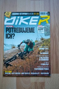 Staršie časopisy Biker (18x) a Cyklomag (3x) 2010-2016 - 3