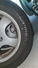 Predám letné pneu 185/65 R 14 na alu diskoch Toyota Corolla - 3