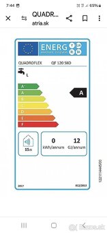 PLYNOVÝ OHRIEVAČ VODY Quadroflex 80l - NOVÝ - 3