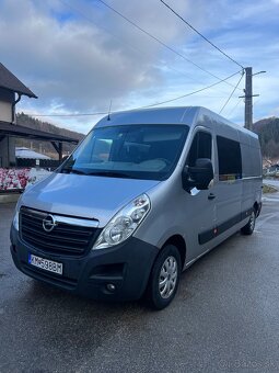 Opel Movano 2,3CDTI L4H2  110kw 150 PS 7 miestne Odpočet DPH - 3