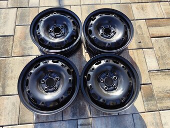 5x100 r14 plechové disky Skoda, Volkswagen, Seat - 3