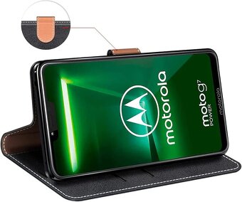 NOVÉ ochranné flipové púzdro pre Motorola G7 Power - 3