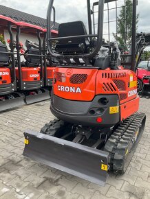 Pásový bager XN18 CRONA, s motorom KUBOTA, 1700 kg - 3