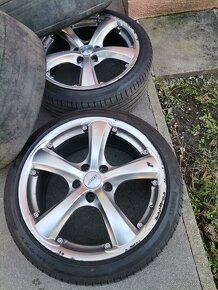 18" ELEKTRONY 5x112, LETNE PNEU 225/40R18 - 3