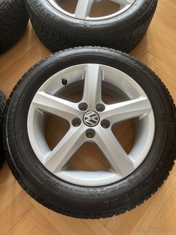 Disky VW Aspen 6J R15 ET40 5x100 + pneu Semperit 185/60 - 3