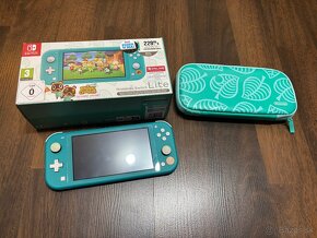 Predám Nintendo switch Lite animal crossing edition - 3