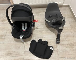 Predám vajíčko Cybex Cloud T i-size Platinum black - 3