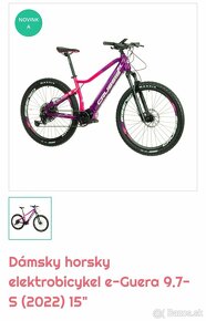 Dámsky elektrobicykel e-bike CRUSSIS e-Guera 9.7-S veľkosť 1 - 3