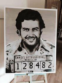 Predam hand made Pablo Escobar Acryl - 3