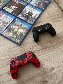 Ps 4 Pro 1TB + hry + 2x ovládač - 3