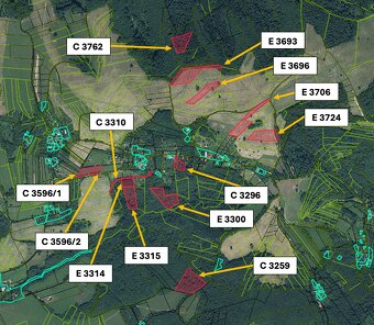 Lysá pod Makytou – 3.390 m2 ORNÁ PÔDA a LESY – Na Predaj - 3