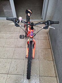 Predám detský bicykel 24kola CTM ružový - 3