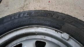 Sada 4 ks diskov s pneumatikami 165/70  R13  79T - 3