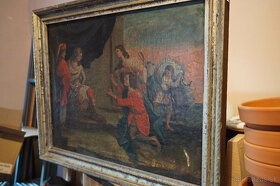 Barokovy obraz 18.stor., Jozef v Egypte - 3