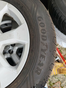 Toyota RAV4 letný set GoodYear 5x114,3 zánovný stav  - 3