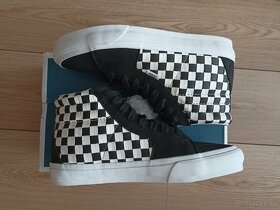 Nové pánske tenisky Vans Style 38 Vlt Lx Leather Woven - 3