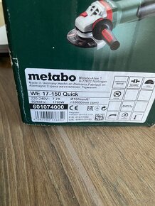 UHLOVÁ BRÚSKA (Flexa) metabo WE 17-150 Quick 1700w - 3