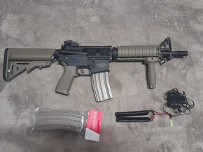 Delta Armory airsoft zbraň M4 CQB-R Charlie Half Tan - 3