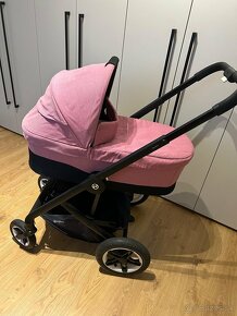 Cybex Talos S Lux Magnolia pink + vaňa + držiak + plášť - 3