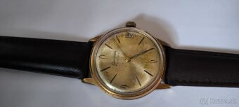 Starožitné pánske hodinky značky GLASHÜTTE s dátumom - 3