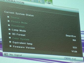 Predám projektor Benq TW519 2800ansi lumen - 3