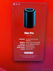 Na predaj Apple Mac Pro 2013 (Trashcan) - 3