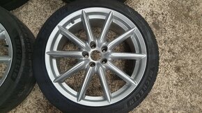 Originálne elektróny R19 Ti 5x110 + letné pneu Alfa 159 - 3