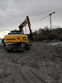 Predám kolesové rýpadlá Komatsu PW 180 - 3