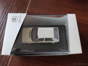 Skoda Favorit 1988 white 1:43 - 3