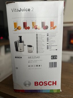 Odšťavovač Bosch Vita Juice 2 - 3